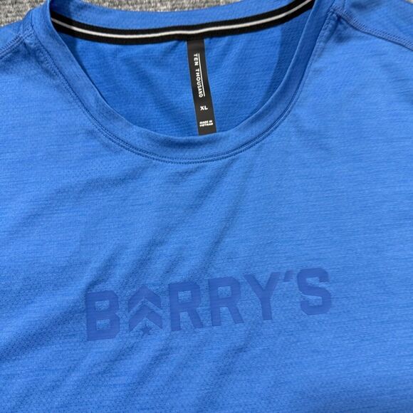 Ten Thousand Shirt Mens XL Blue Barrys Versitile Tee Athletic Gym - Picture 4 of 8
